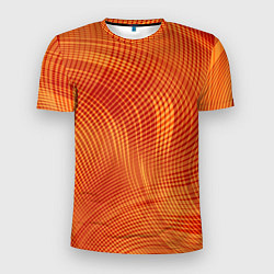 Футболка спортивная мужская Abstract waves, цвет: 3D-принт