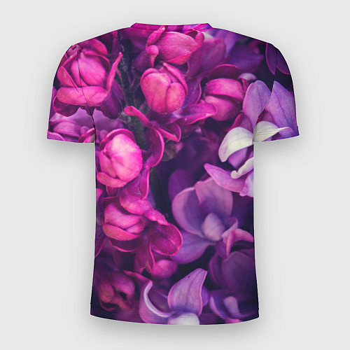 Мужская спорт-футболка Тюльпановый сад / 3D-принт – фото 2