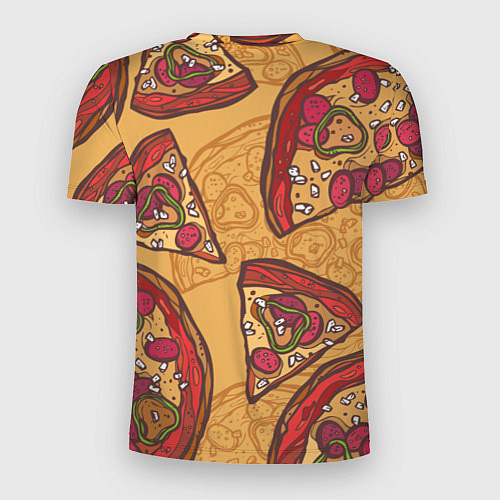 Мужская спорт-футболка Пицца / 3D-принт – фото 2