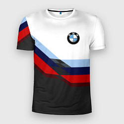 Футболка спортивная мужская BMW M SPORT, цвет: 3D-принт