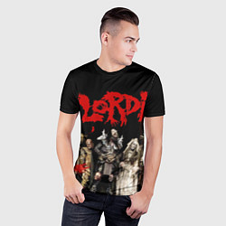 Футболка спортивная мужская LORDI, цвет: 3D-принт — фото 2