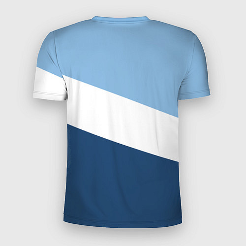 Мужская спорт-футболка FC Manchester City: Colors / 3D-принт – фото 2