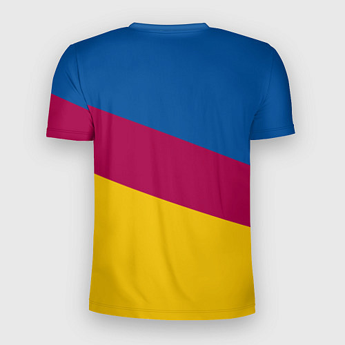 Мужская спорт-футболка FC Barcelona 2018 Colors / 3D-принт – фото 2