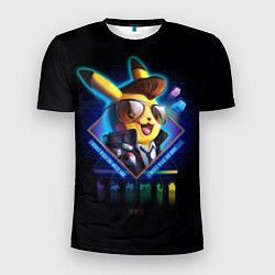 Мужская спорт-футболка Retro Pikachu