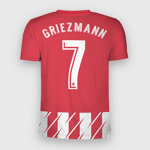 Мужская спорт-футболка Atletico Madrid FC: Grizman Home 17/18 / 3D-принт – фото 2