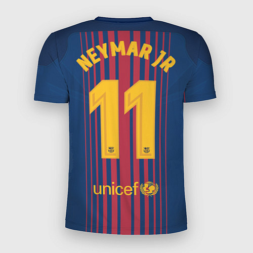 Мужская спорт-футболка Barcelona FC: Neymar Home 17/18 / 3D-принт – фото 2