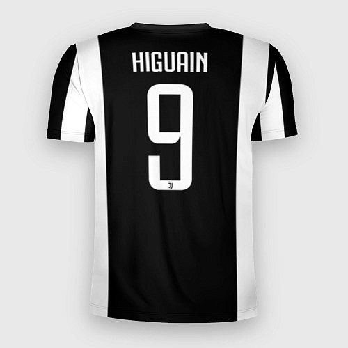 Мужская спорт-футболка Juventus FC: Higuain Home 17/18 / 3D-принт – фото 2