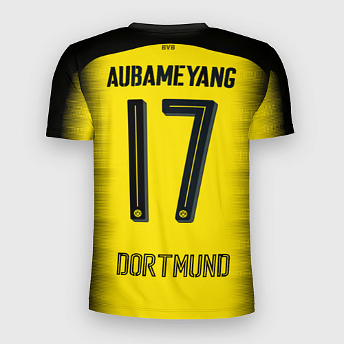 Мужская спорт-футболка BVB FC: Aubameyang Away 17/18 / 3D-принт – фото 2