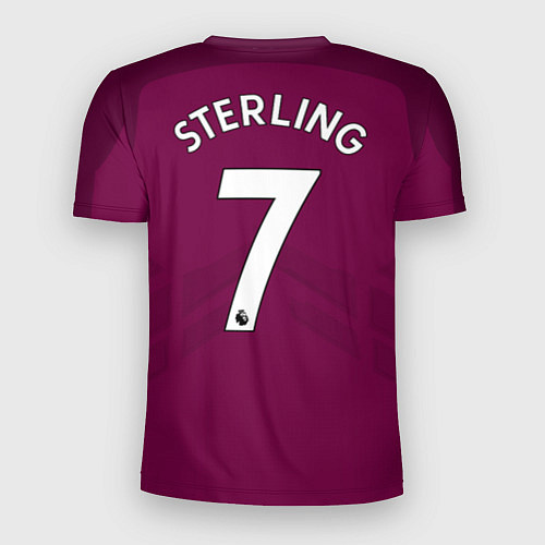 Мужская спорт-футболка Man City FC: Sterling Away 17/18 / 3D-принт – фото 2