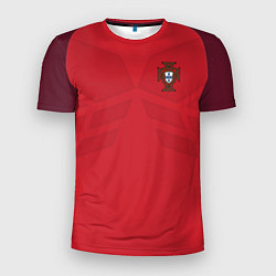 Футболка спортивная мужская Сборная Португалии: ЧМ-2018, цвет: 3D-принт