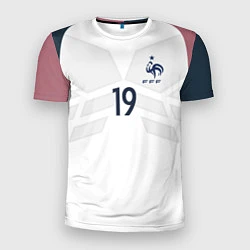 Футболка спортивная мужская Сборная Франции: Погба ЧМ-2018, цвет: 3D-принт