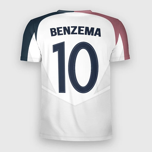 Мужская спорт-футболка Сборная Франции: Бензема ЧМ-2018 / 3D-принт – фото 2