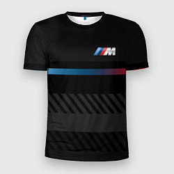 Футболка спортивная мужская BMW: Brand Lines, цвет: 3D-принт