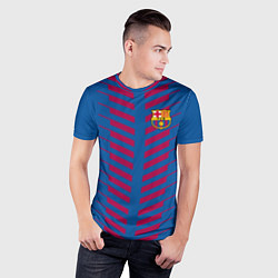 Футболка спортивная мужская FC Barcelona: Creative, цвет: 3D-принт — фото 2