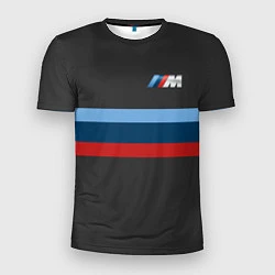 Футболка спортивная мужская BMW 2018 M Sport, цвет: 3D-принт