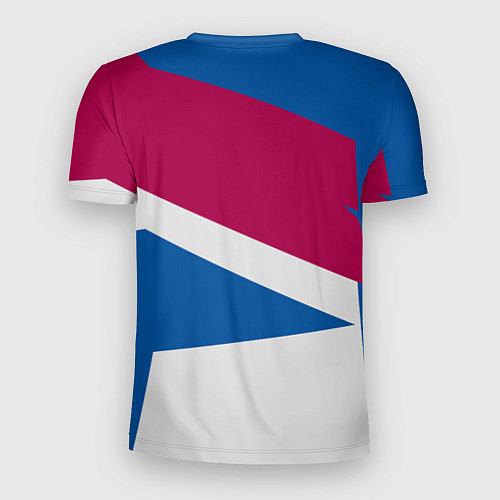 Мужская спорт-футболка FC Barcelona: Sport Geometry / 3D-принт – фото 2