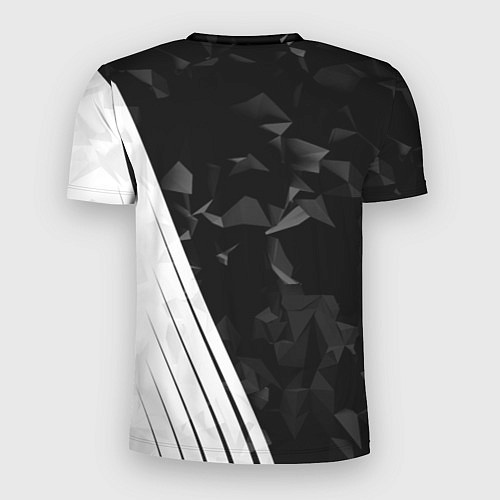 Мужская спорт-футболка FC Juventus: Abstract / 3D-принт – фото 2