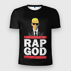 Футболка спортивная мужская Rap God Eminem, цвет: 3D-принт