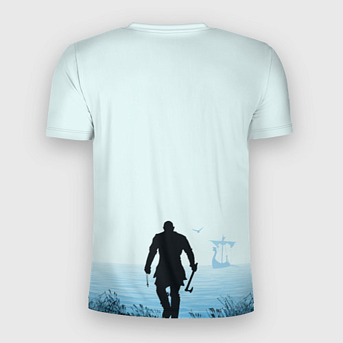 Мужская спорт-футболка Vikings / 3D-принт – фото 2