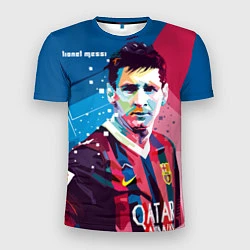 Футболка спортивная мужская Lionel Messi, цвет: 3D-принт