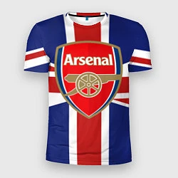 Футболка спортивная мужская FC Arsenal: England, цвет: 3D-принт