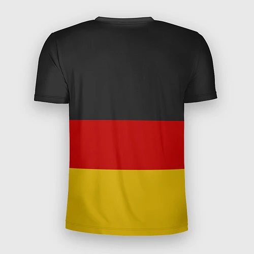 Мужская спорт-футболка Сборная Германии / 3D-принт – фото 2