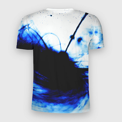 Мужская спорт-футболка Linkin Park blue smoke / 3D-принт – фото 2