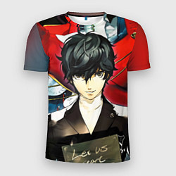 Футболка спортивная мужская Persona 5, цвет: 3D-принт