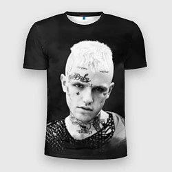 Мужская спорт-футболка Lil Peep: Black Edition