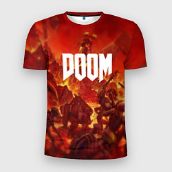 Мужская спорт-футболка DOOM: Hellfire