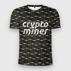 Мужская спорт-футболка Crypto Miner