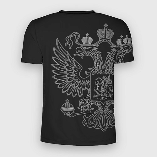 Мужская спорт-футболка Спецназ: герб РФ / 3D-принт – фото 2