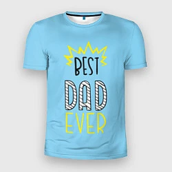 Мужская спорт-футболка Best Dad Ever