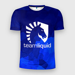 Мужская спорт-футболка Team Liquid: Polygons