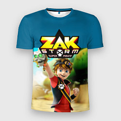 Футболка спортивная мужская Zak Storm, цвет: 3D-принт