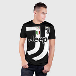 Футболка спортивная мужская FC Juventus: Dybala FIFA 2018, цвет: 3D-принт — фото 2