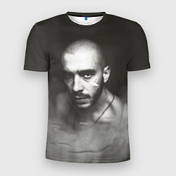 Футболка спортивная мужская Хаски, цвет: 3D-принт