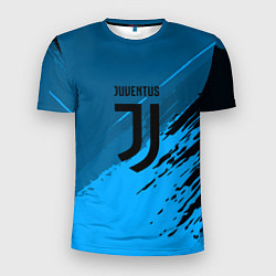 Футболка спортивная мужская FC Juventus: Abstract style, цвет: 3D-принт
