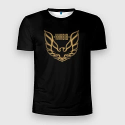 Мужская спорт-футболка Khabib: Gold Eagle