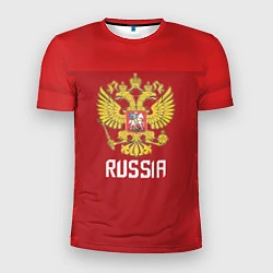 Футболка спортивная мужская Olympic Russia 2018, цвет: 3D-принт