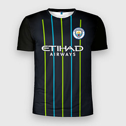 Мужская спорт-футболка FC Manchester City: Away 18/19