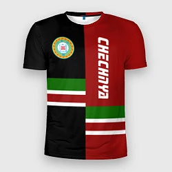 Мужская спорт-футболка Chechnya, Russia