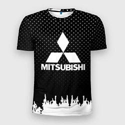 Футболка спортивная мужская Mitsubishi: Black Side, цвет: 3D-принт