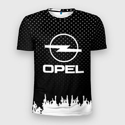 Мужская спорт-футболка Opel: Black Side