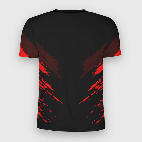 Мужская спорт-футболка Mazda: Red Anger / 3D-принт – фото 2