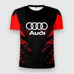 Мужская спорт-футболка Audi: Red Anger