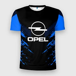 Мужская спорт-футболка Opel: Blue Anger