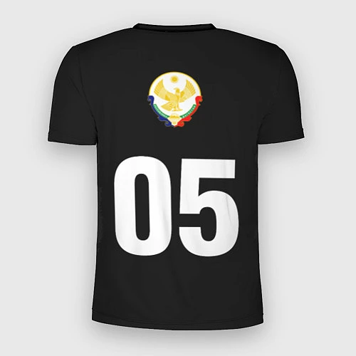 Мужская спорт-футболка Eagle Khabib / 3D-принт – фото 2