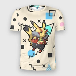 Мужская спорт-футболка Pikachu Geometry