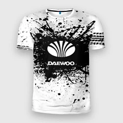 Мужская спорт-футболка Daewoo: Black Spray